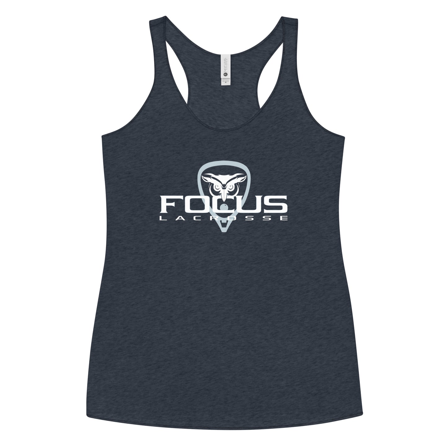 Women's Focus Lacrosse Next Level Racerback Tank Top