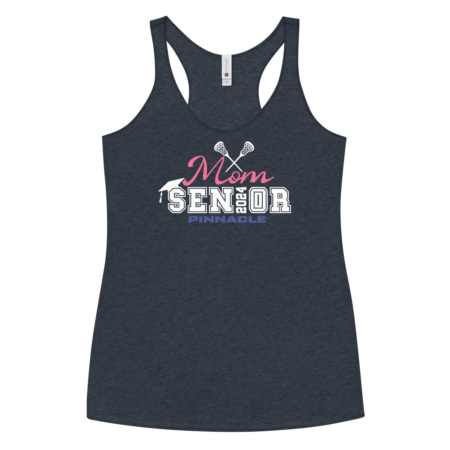 Women's Pinnacle Lacrosse Next Level Racerback Tank Top