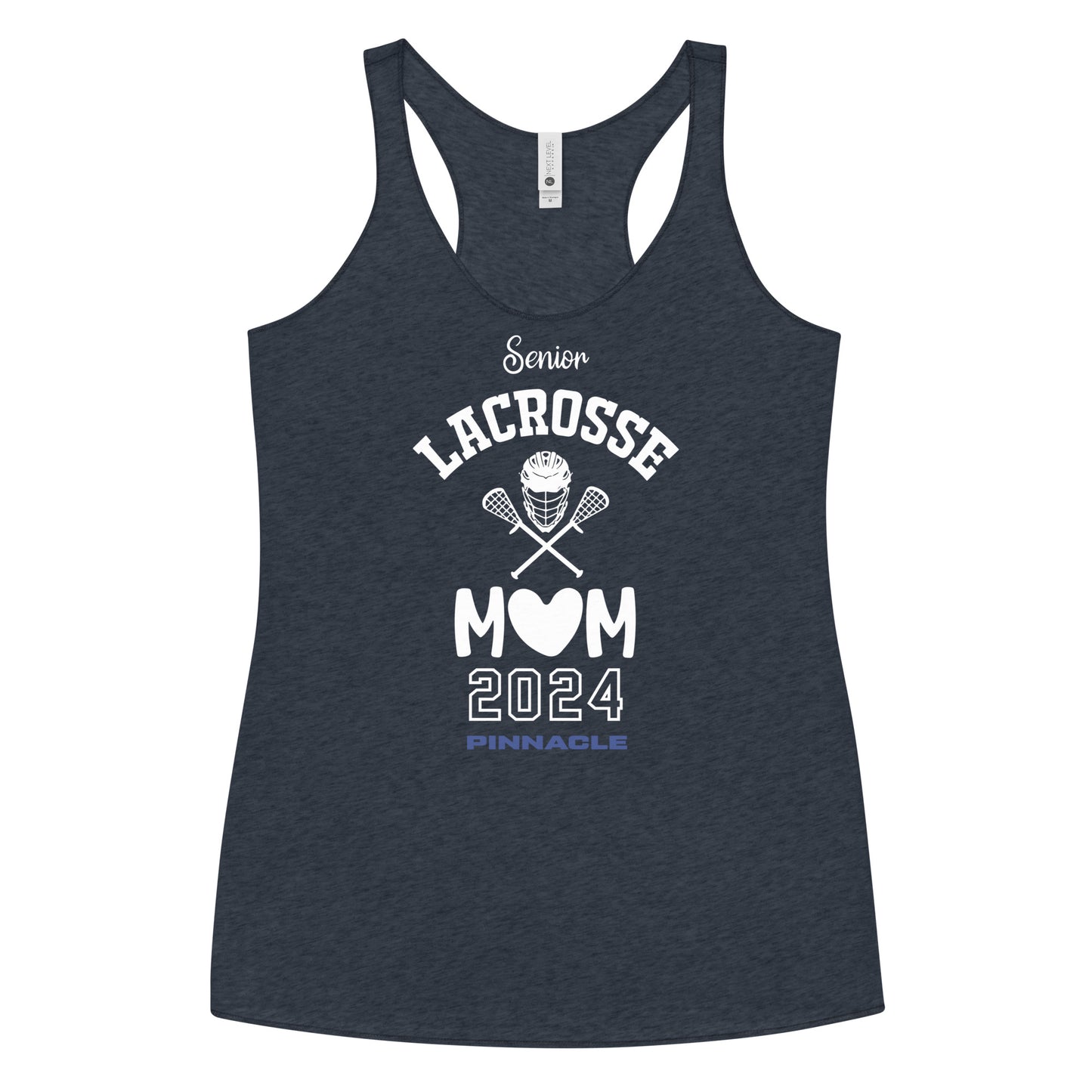 Women's Pinnacle Lacrosse Next Level Racerback Tank Top