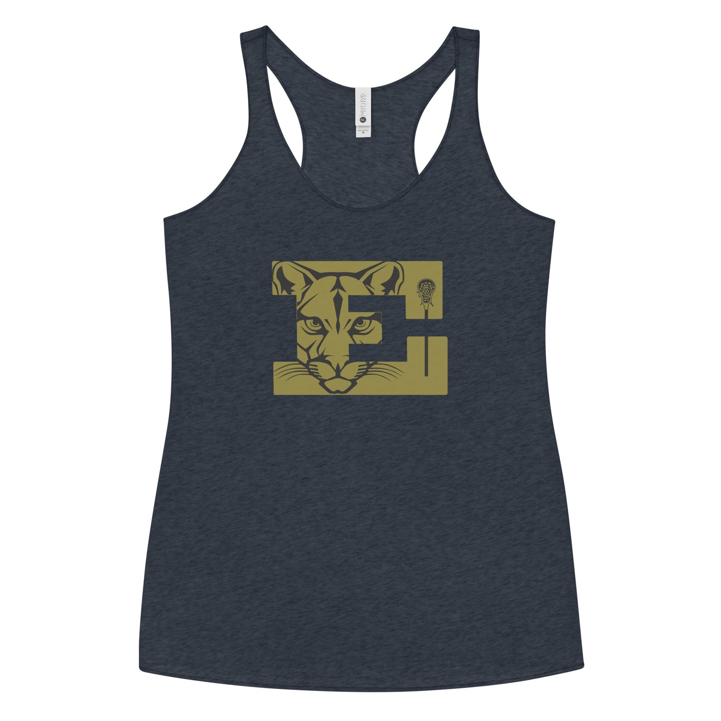 Women's Evergreen Lacrosse Next Level Racerback Tank Top