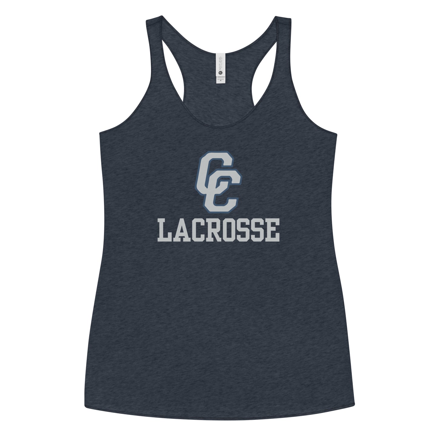 Women's Corner Canyon Youth Lacrosse Next Level Racerback Tank Top