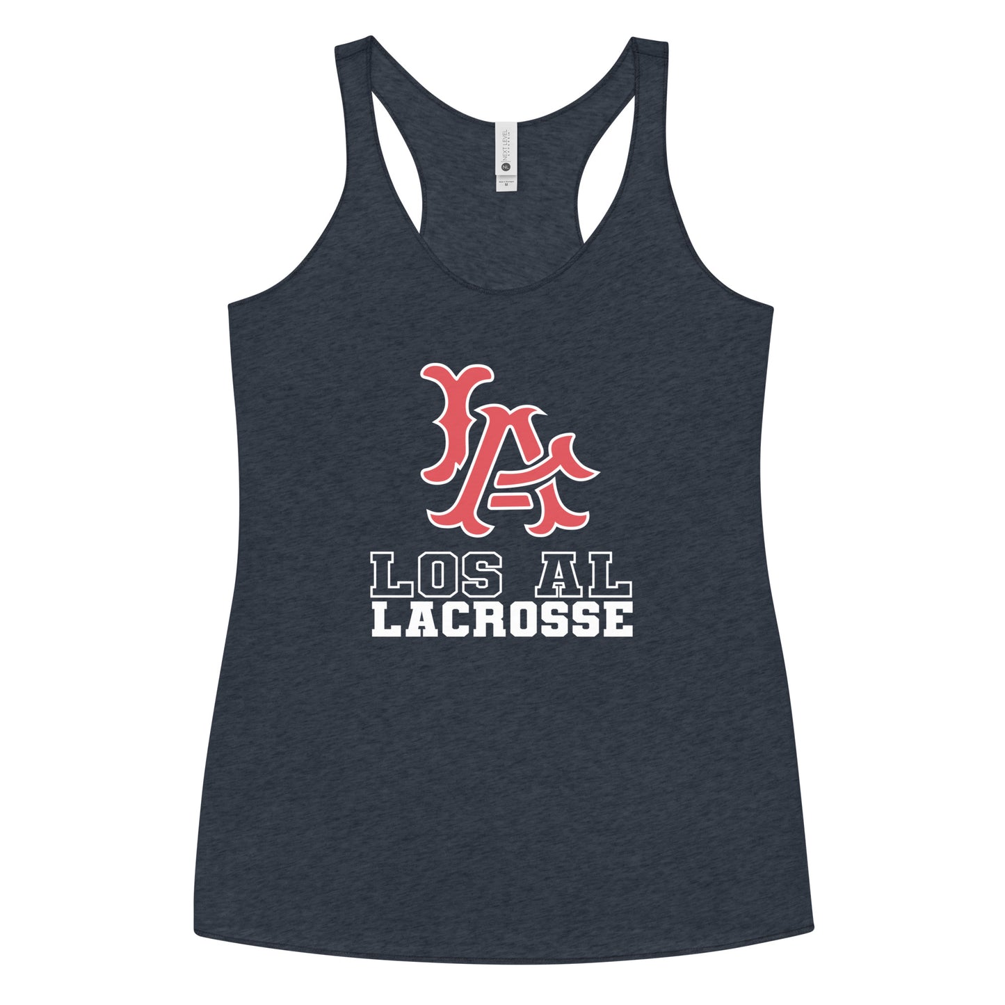 Women's Los Al Lacrosse Next Level Racerback Tank Top