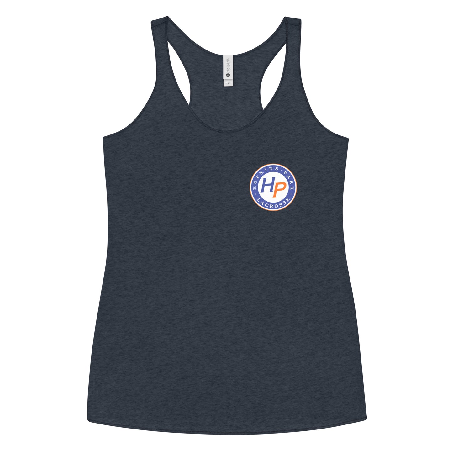 Women's Hopkins Lacrosse Next Level Racerback Tank