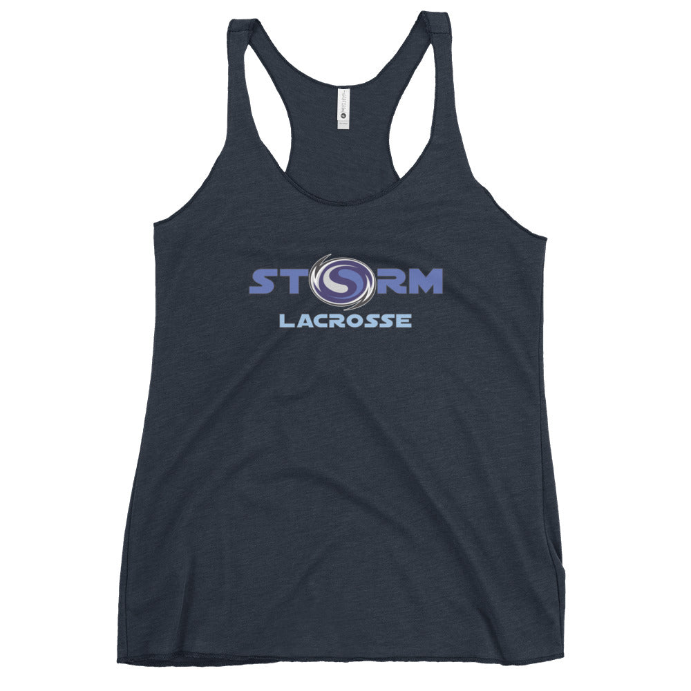 Women's Storm Lacrosse Next Level Racerback Tank Top