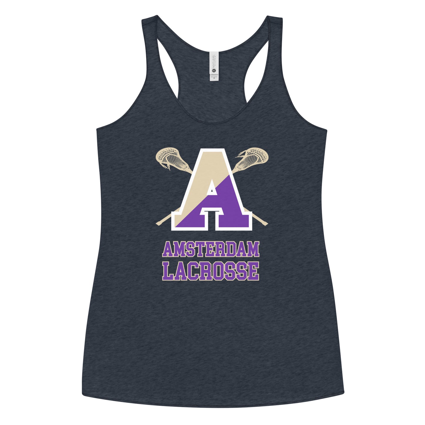 Women's Amsterdam Lacrosse Next Level Racerback Tank Top