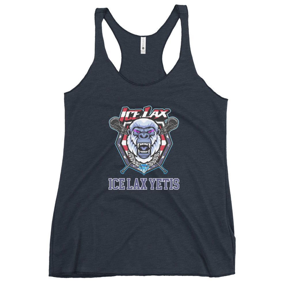 Women's ICE LAX Next Level Racerback Tank Top