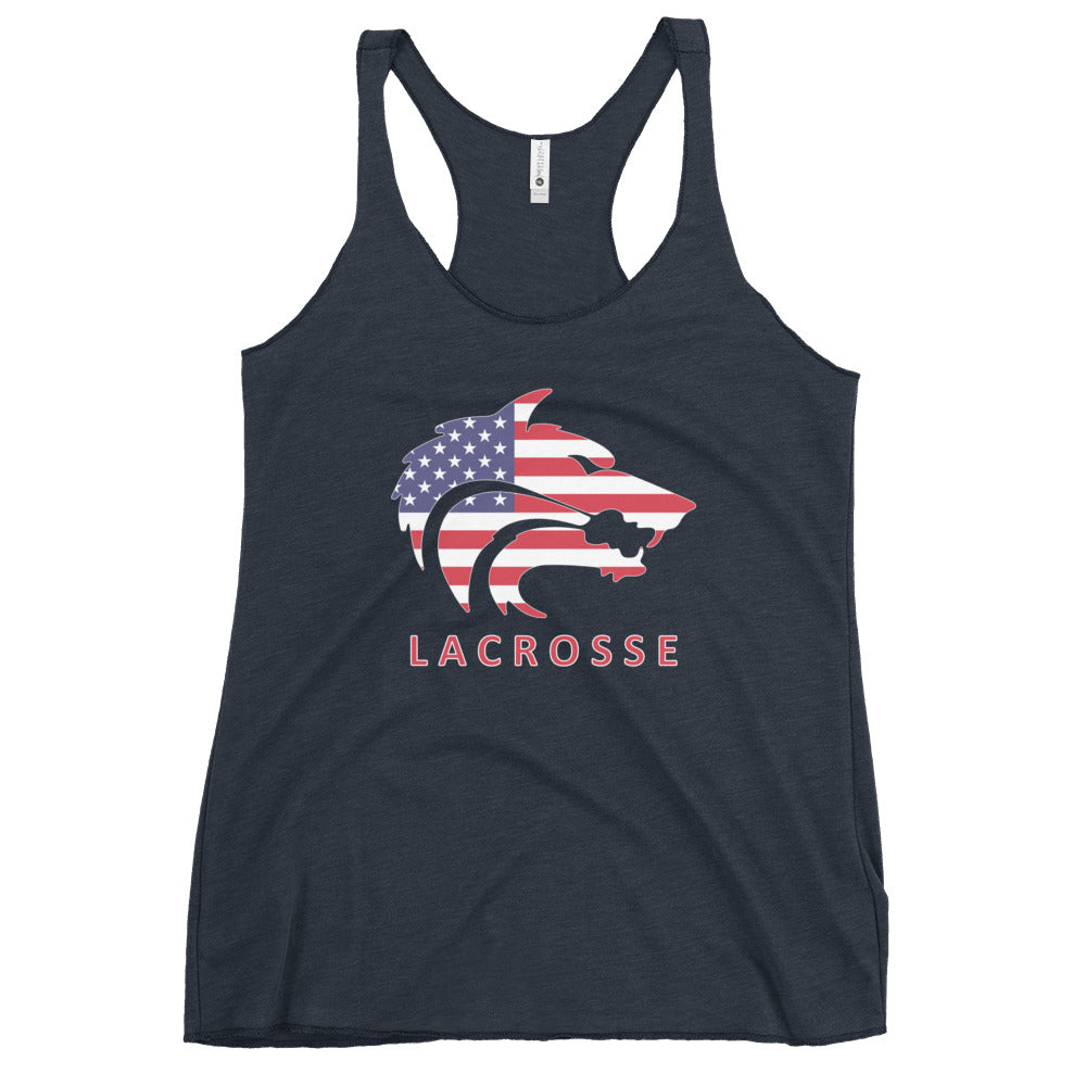 Women's Timberline Lacrosse Next Level Racerback Tank