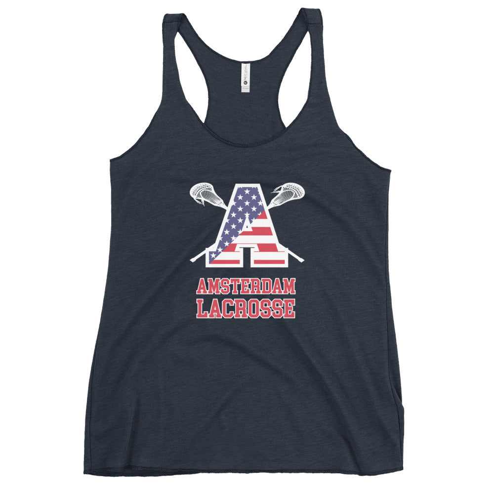 Women's Amsterdam Lacrosse Next Level Racerback Tank