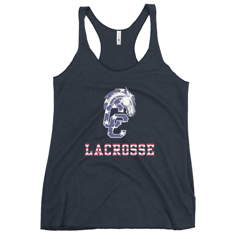 Women's Corner Canyon Lacrosse Next Level Racerback Tank