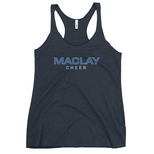 Women's Maclay Cheer Next Level Racerback Tank Top