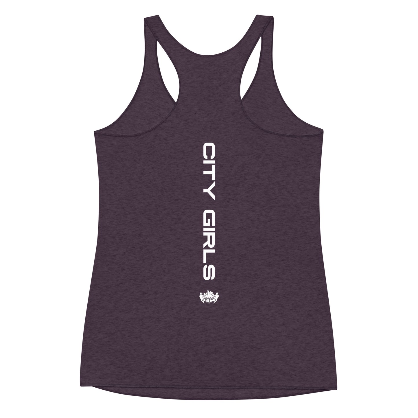 Women's Dodge City Lacrosse Next Level Racerback Tank Top