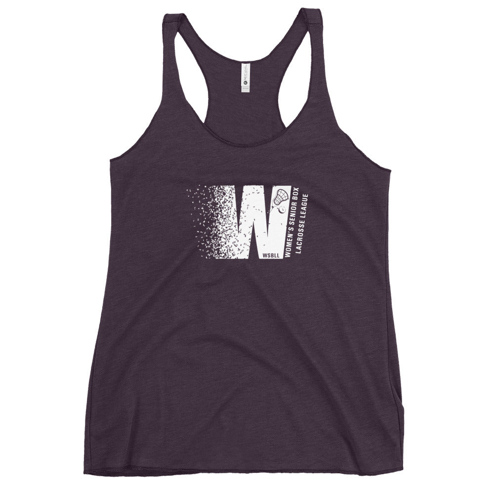 Women's Isotopes Lacrosse Next Level Racerback Tank Top