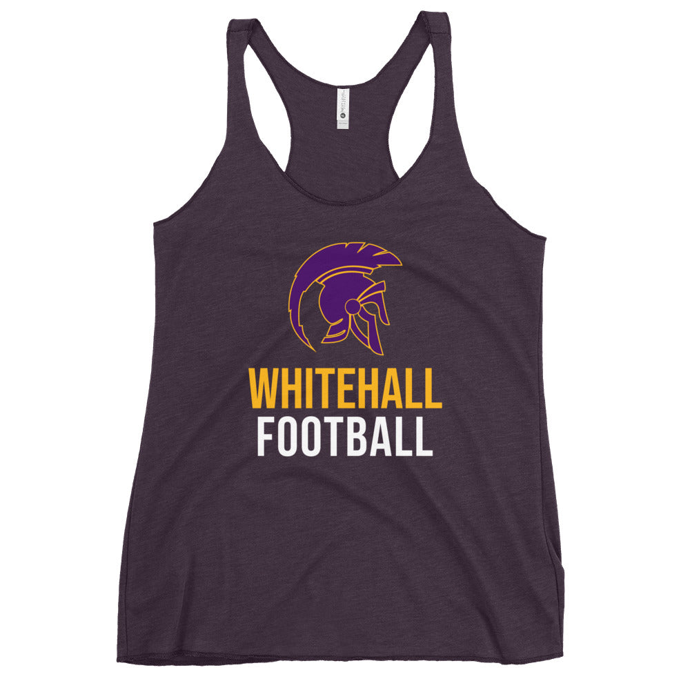 Women's Whitehall Football Next Level Racerback Tank Top