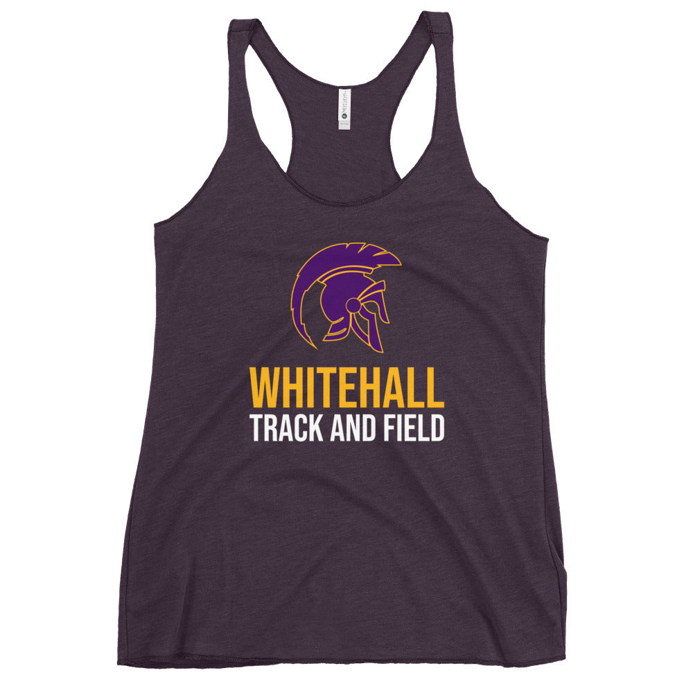 Women's Whitehall Track Next Level Racerback Tank Top