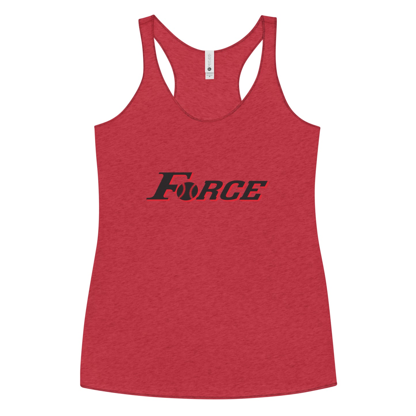 Women's Colorado Force Softball Next Level Racerback Tank Top