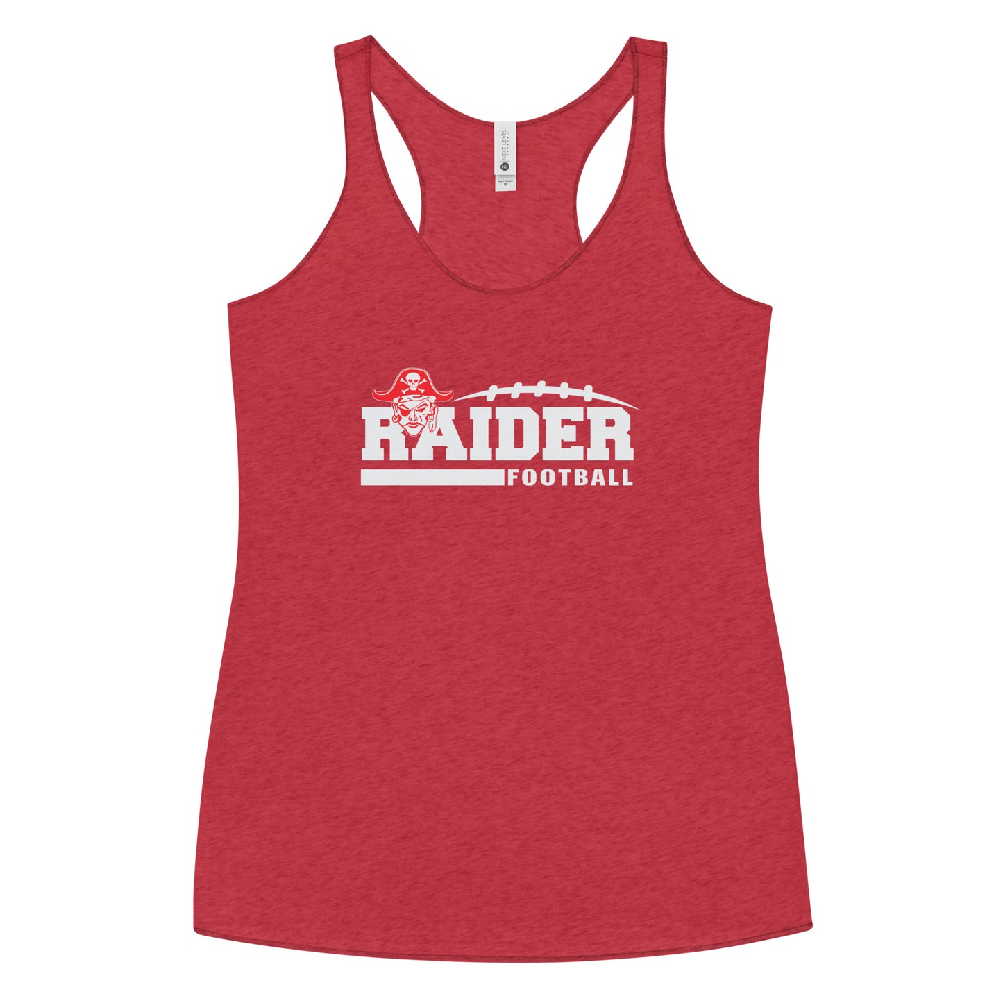 Women's Fairport Football and Cheer Next Level Racerback Tank Top