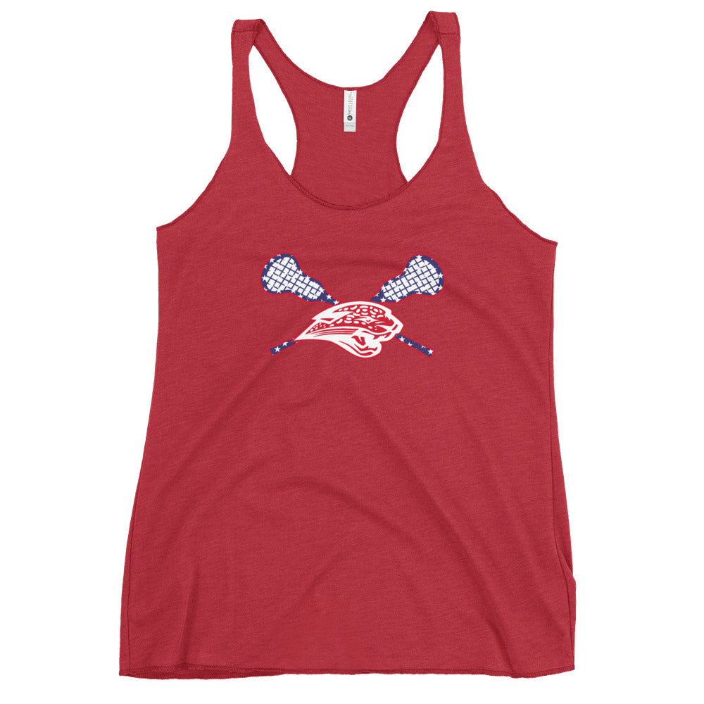 Women's Cooper Lacrosse Next Level Racerback Tank Top