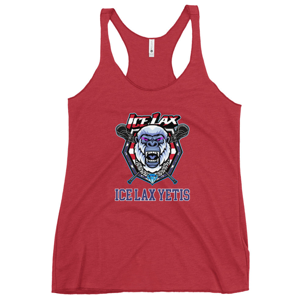 Women's ICE LAX Next Level Racerback Tank Top
