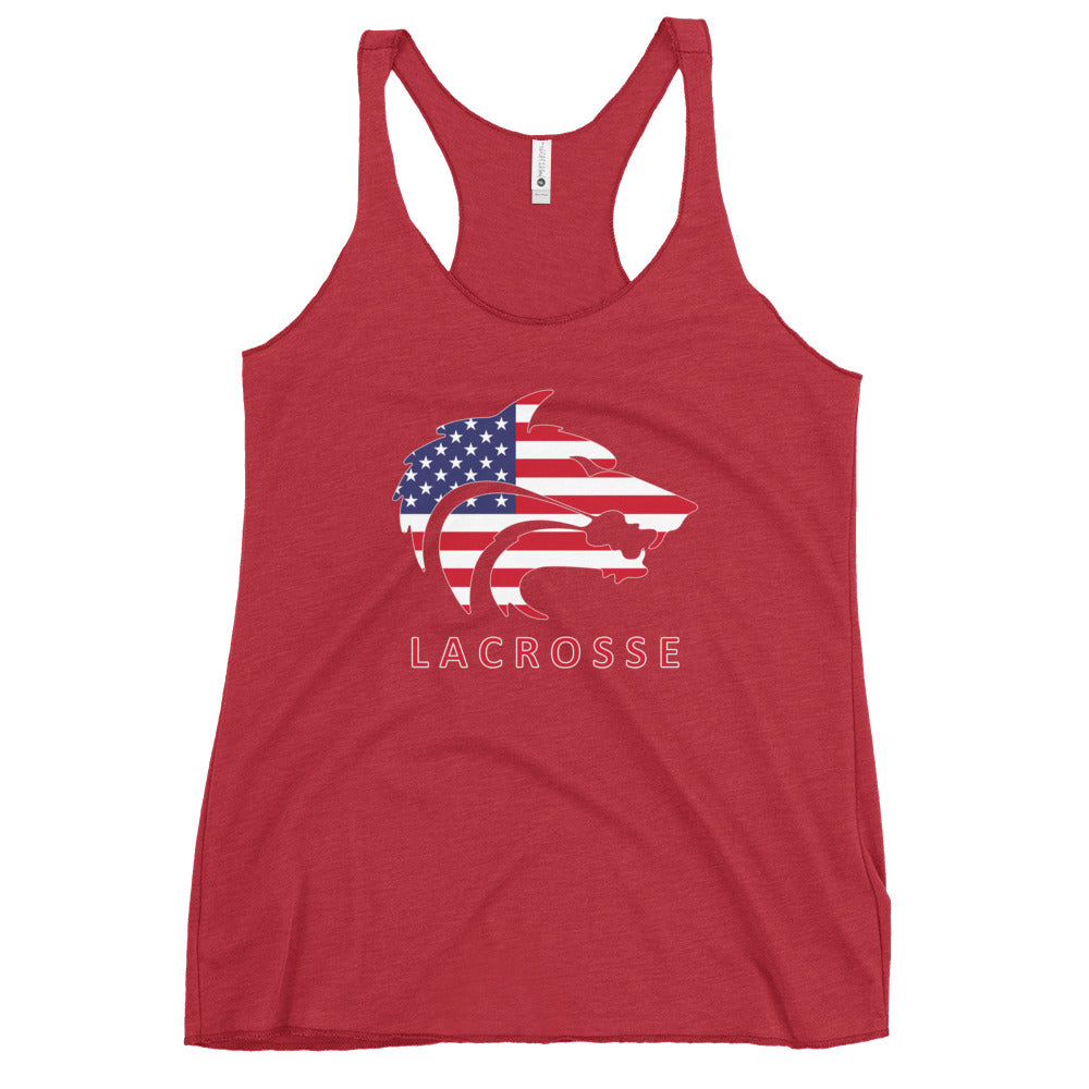 Women's Timberline Lacrosse Next Level Racerback Tank