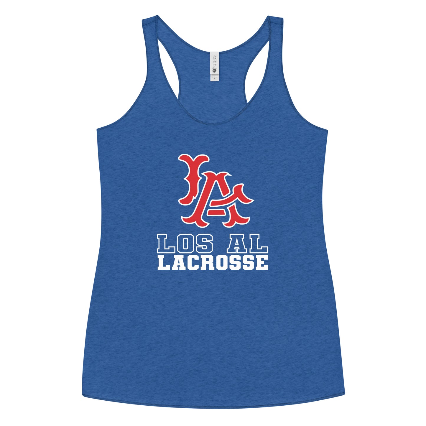 Women's Los Al Lacrosse Next Level Racerback Tank Top