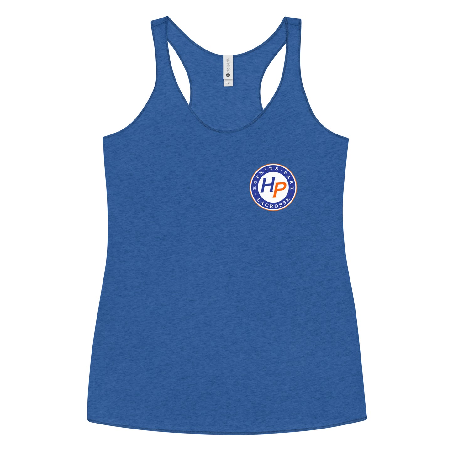 Women's Hopkins Lacrosse Next Level Racerback Tank