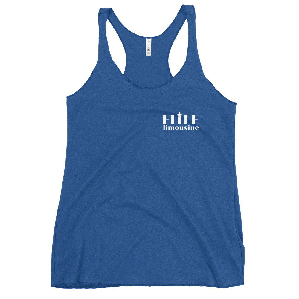 Women's Elite Limousine Service Inc Next Level Racerback Tank Top
