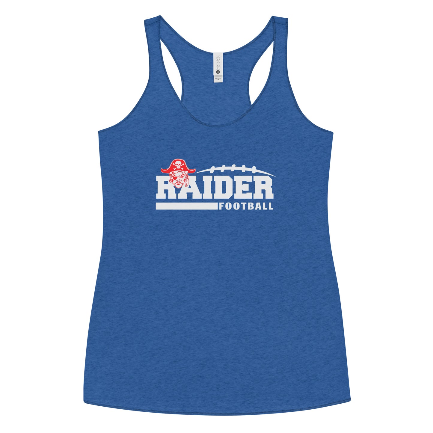 Women's Fairport Football and Cheer Next Level Racerback Tank Top