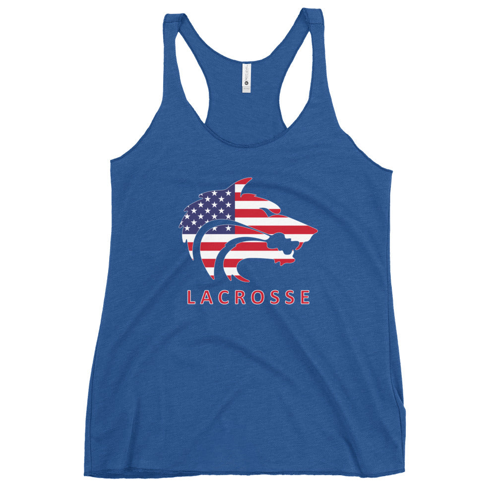 Women's Timberline Lacrosse Next Level Racerback Tank