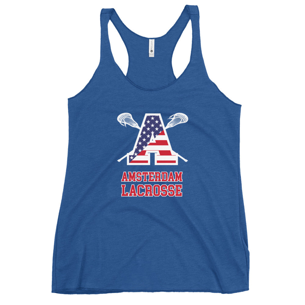 Women's Amsterdam Lacrosse Next Level Racerback Tank