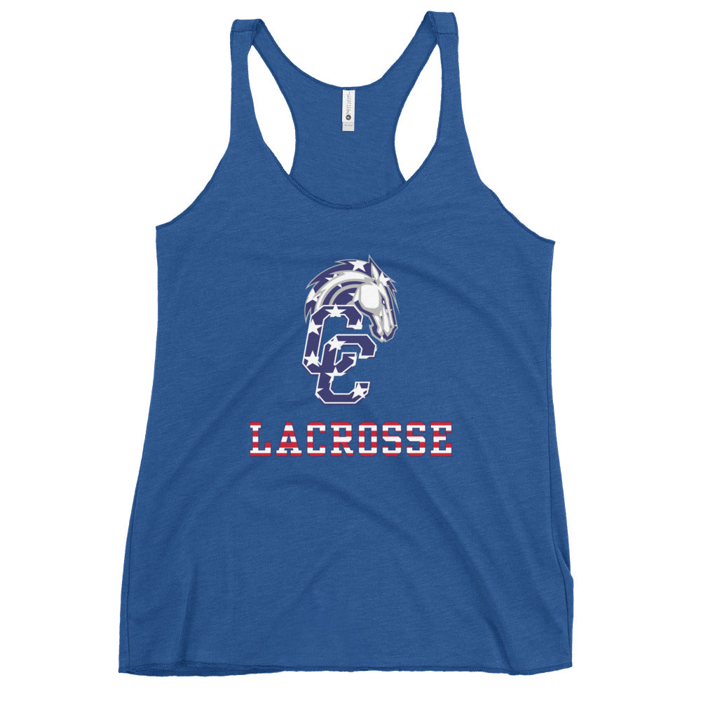 Women's Corner Canyon Lacrosse Next Level Racerback Tank