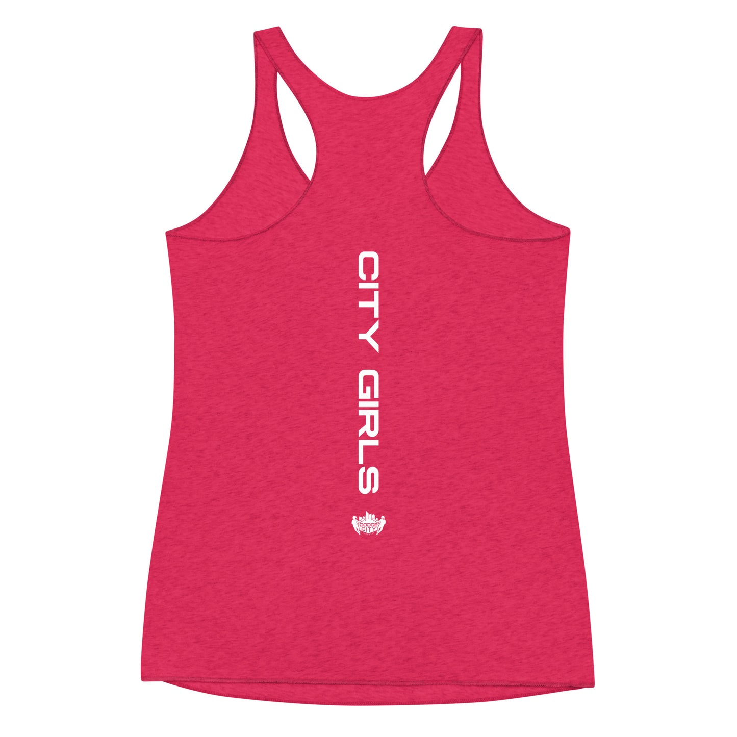 Women's Dodge City Lacrosse Next Level Racerback Tank Top
