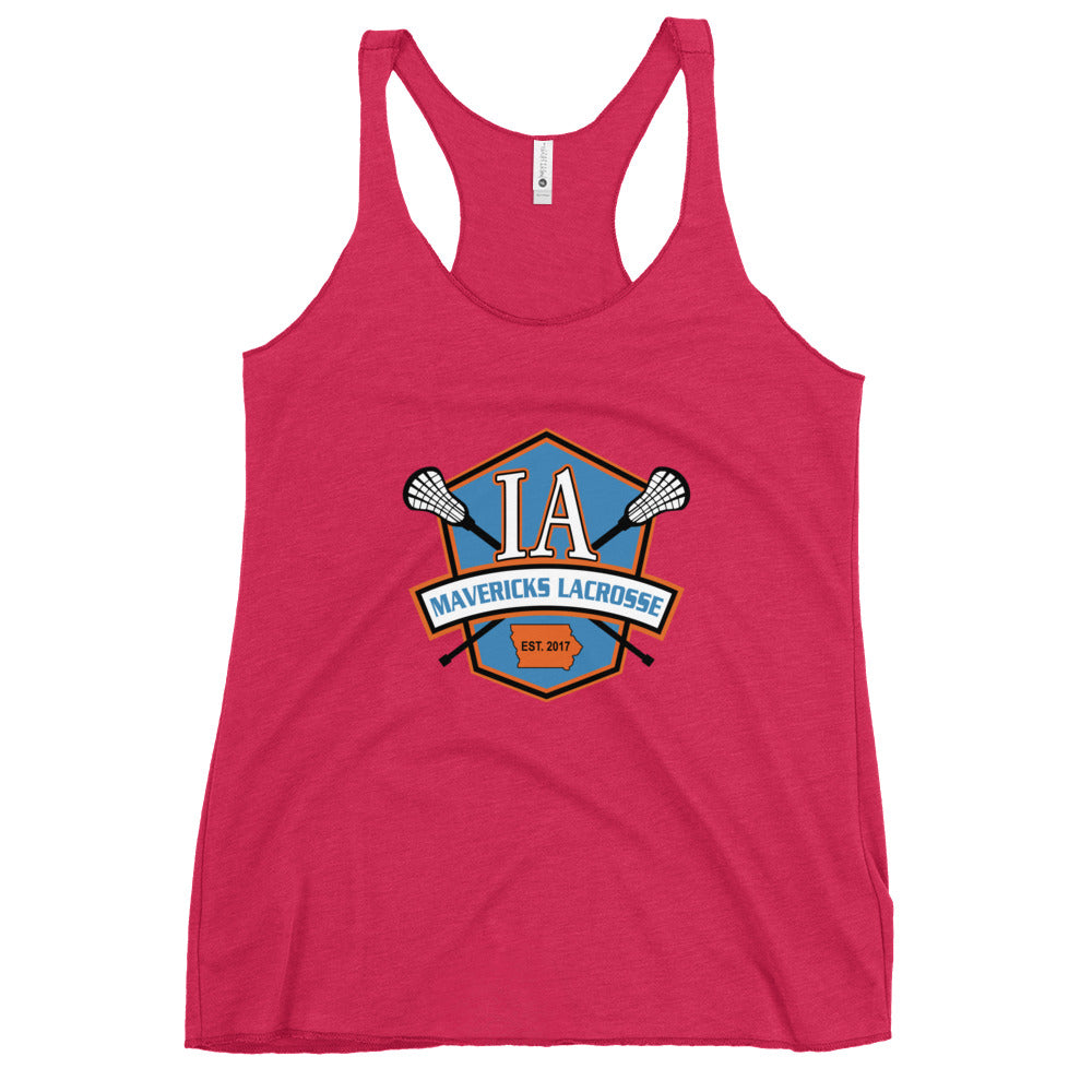 Women's Iowa Mavericks Next Level Racerback Tank Top