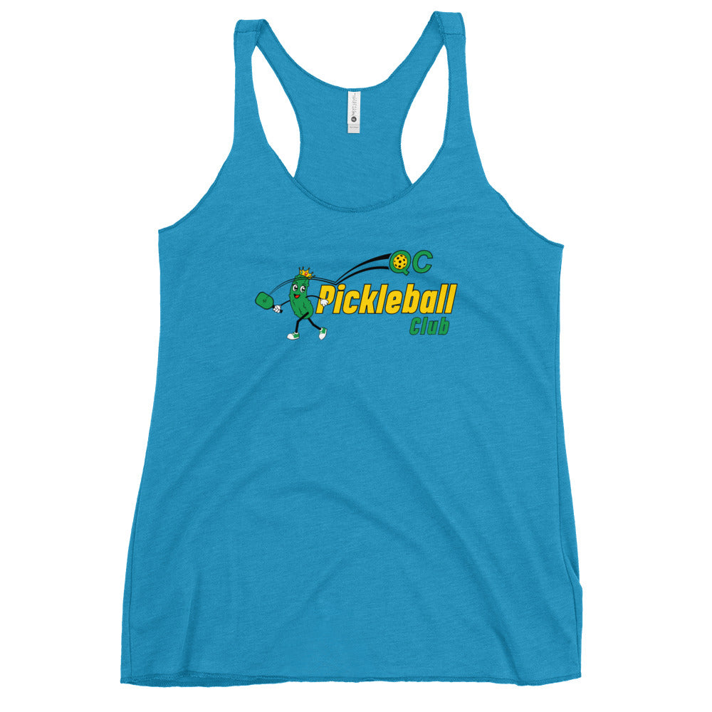 Women's QC Pickleball AS Colour Racerback Tank