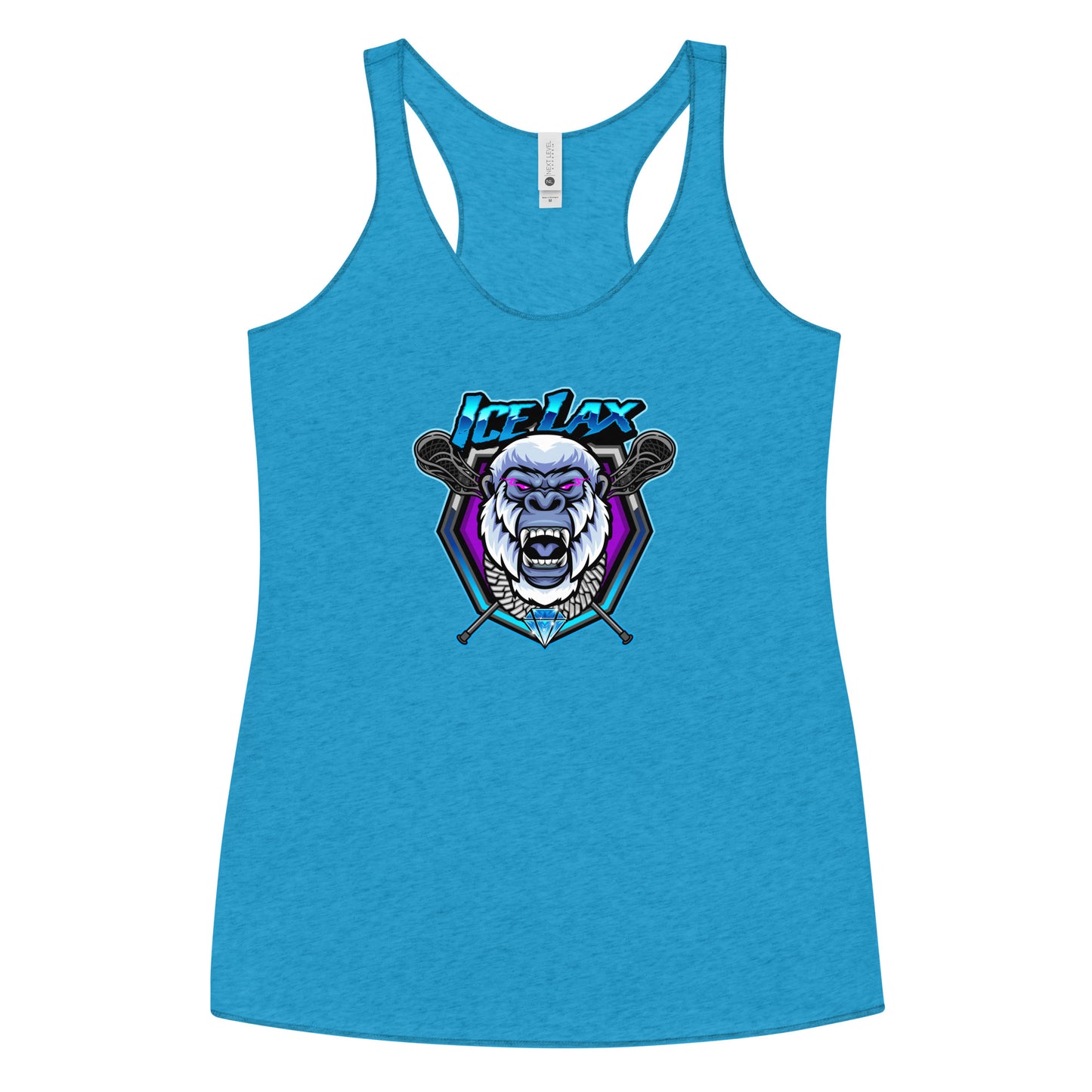 Women's ICE LAX Next Level Racerback Tank Top
