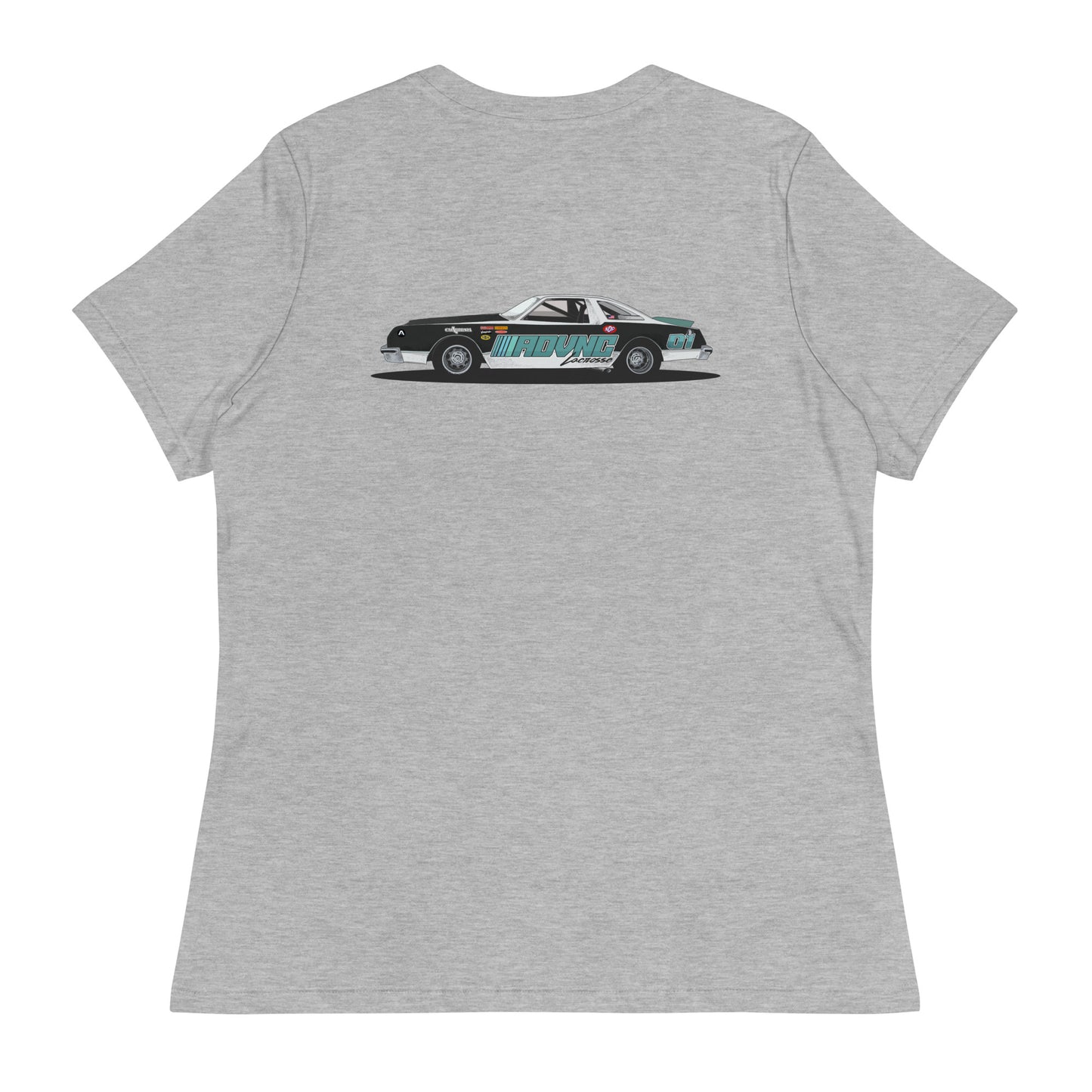 Women's ADVNC Lacrosse Bella + Canvas T-Shirt - Racecar