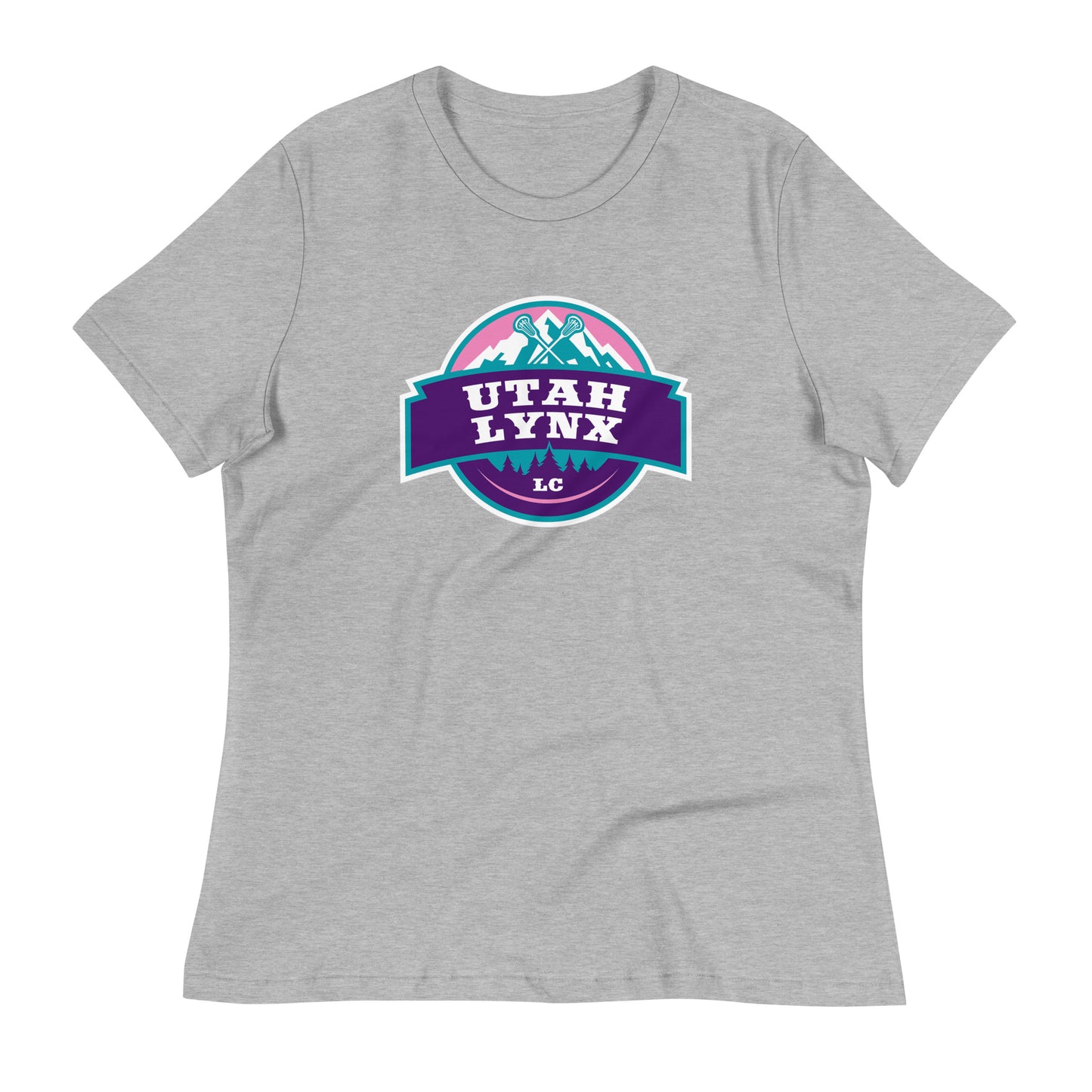 Women's Utah Lynx Bella + Canvas Relaxed Tee
