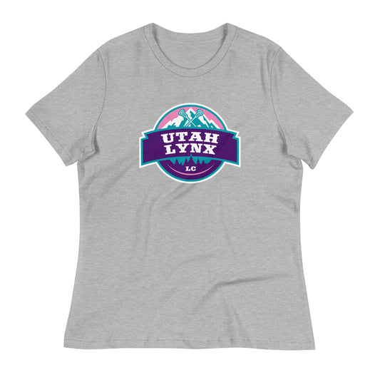 Women's Utah Lynx Bella + Canvas Relaxed Tee