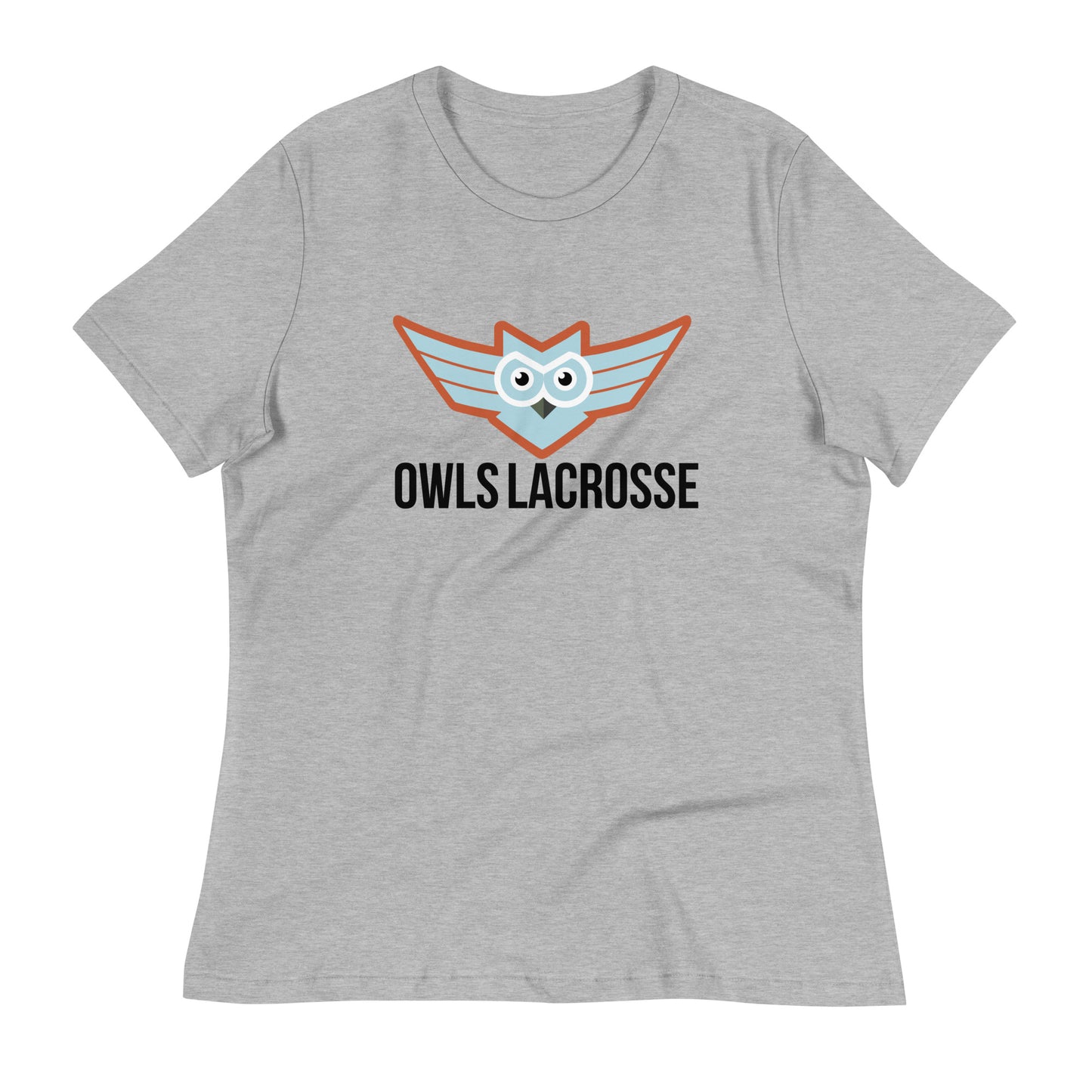 Women's OWLS Lacrosse Bella + Canvas Relaxed Tee