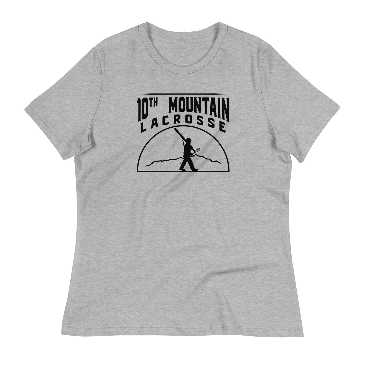 Women's 10th Mountain Lacrosse Bella + Canvas T-Shirt