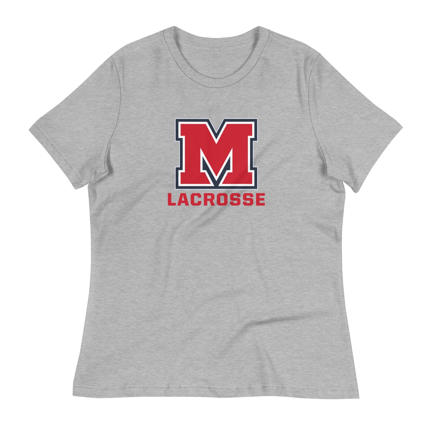 Women's BMHS Lacrosse Bella + Canvas Relaxed Tee