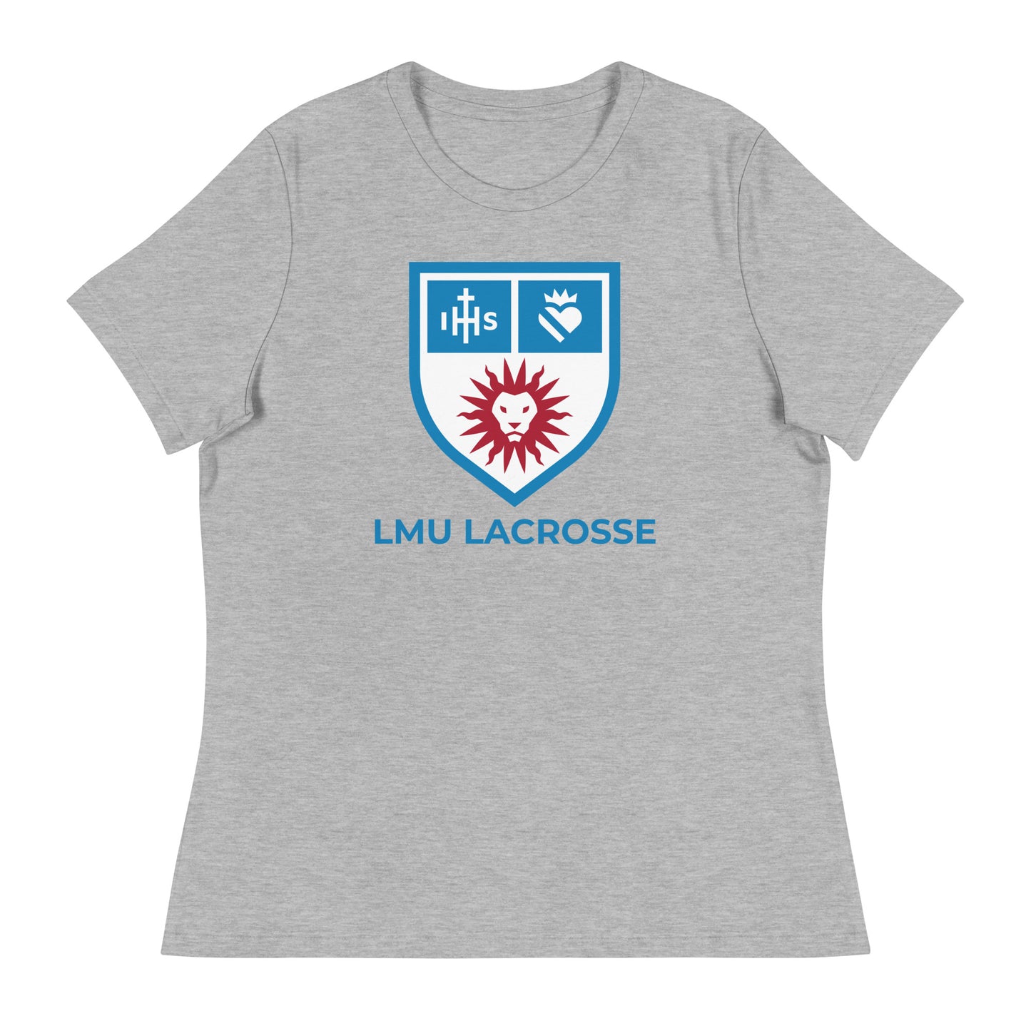 Women's LMU Lacrosse Bella + Canvas Relaxed Tee