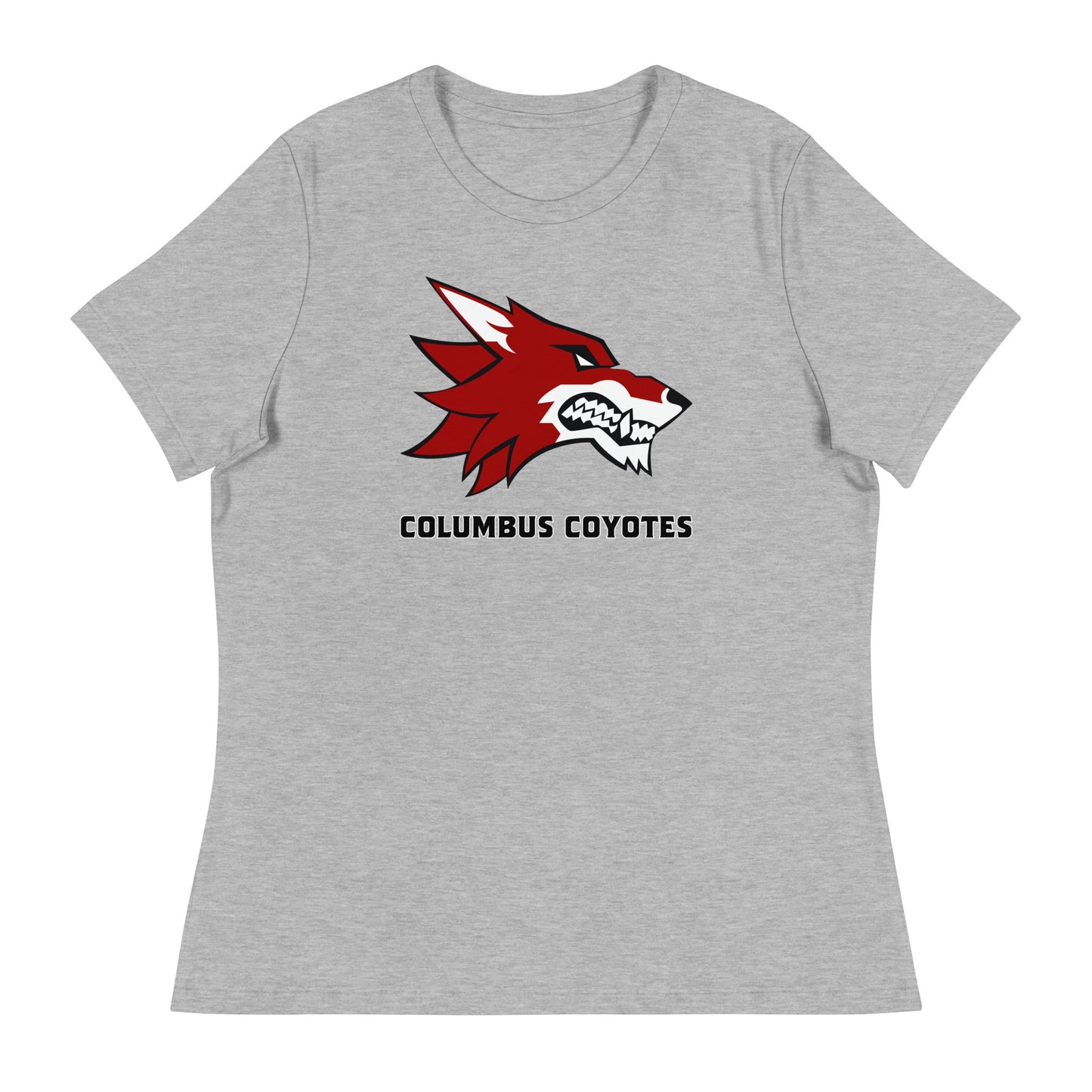 Women's Columbus Coyotes Bella + Canvas Relaxed T-Shirt