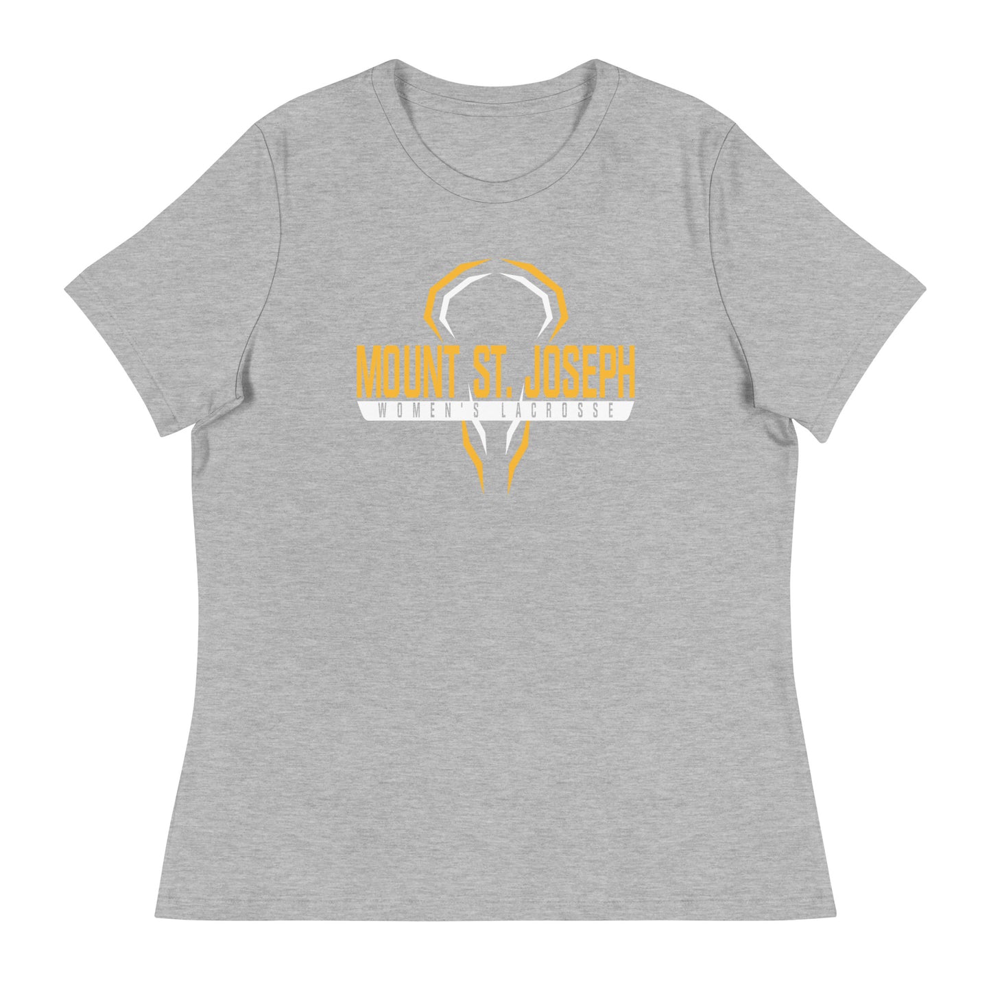 Women's MSJ Lacrosse Bella + Canvas Relaxed T-Shirt