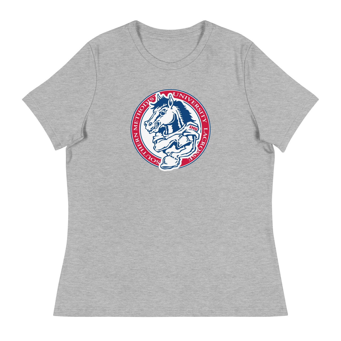 Women's Stangs Lacrosse Bella + Canvas Relaxed T-Shirt