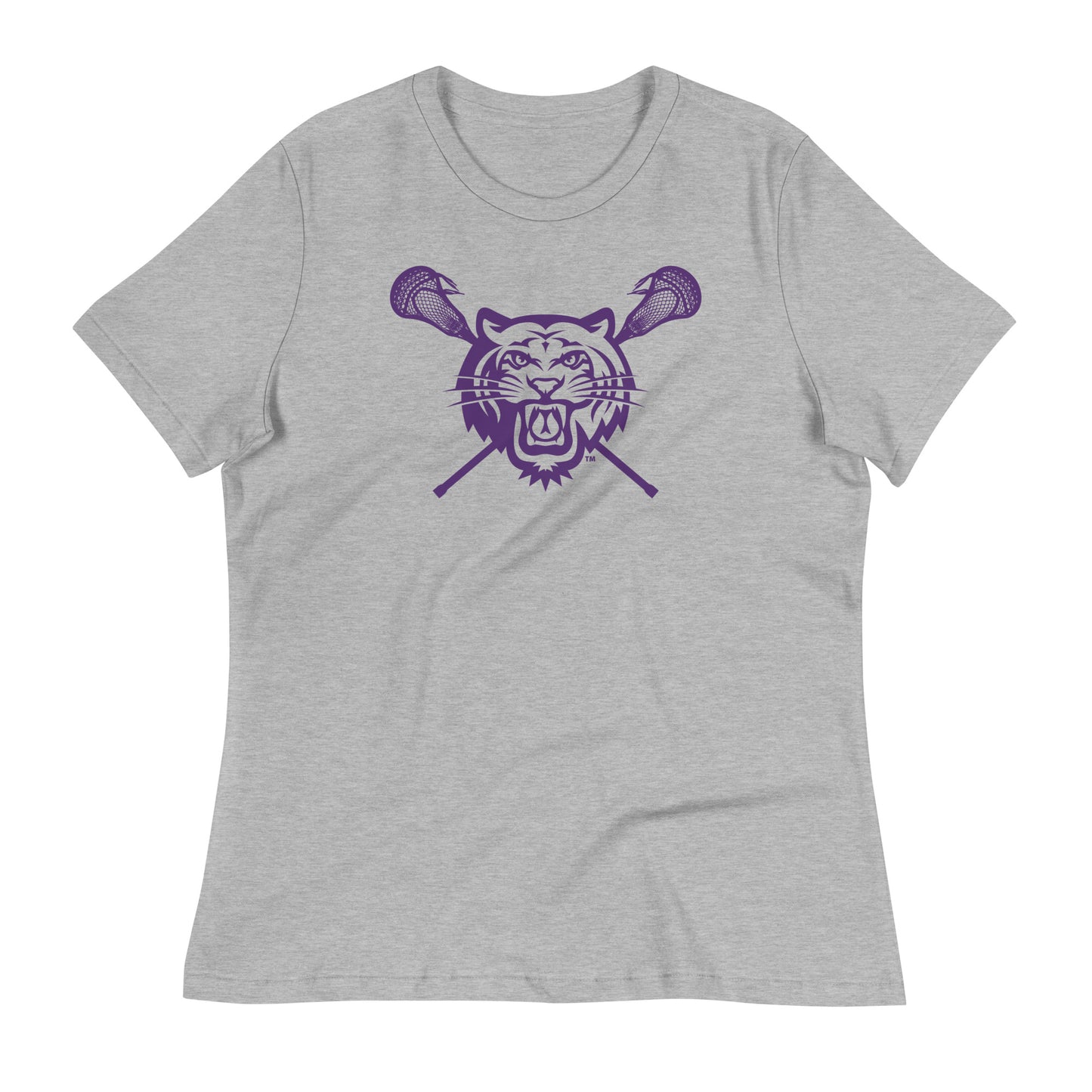 Women's Tiger Lax Bella + Canvas T-Shirt