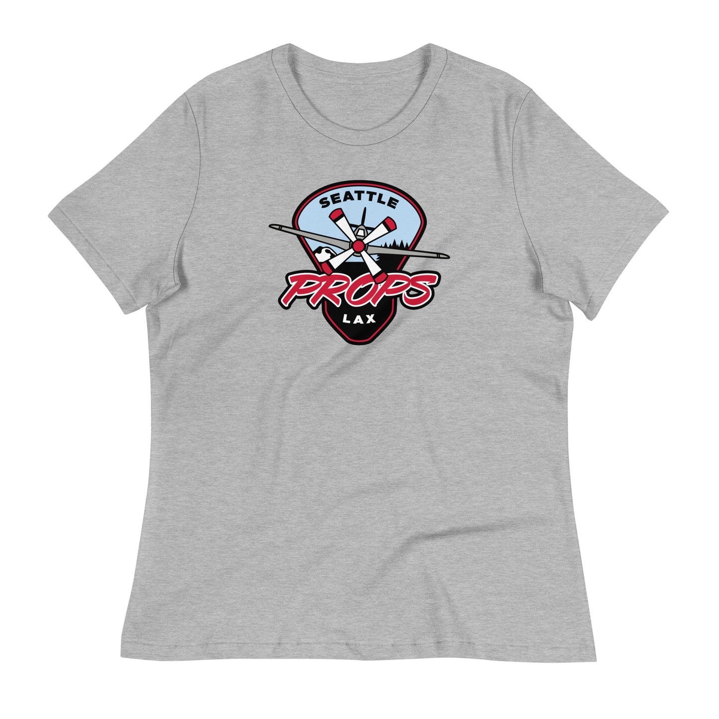 Women's Seattle Props Lacrosse Bella + Canvas T-Shirt