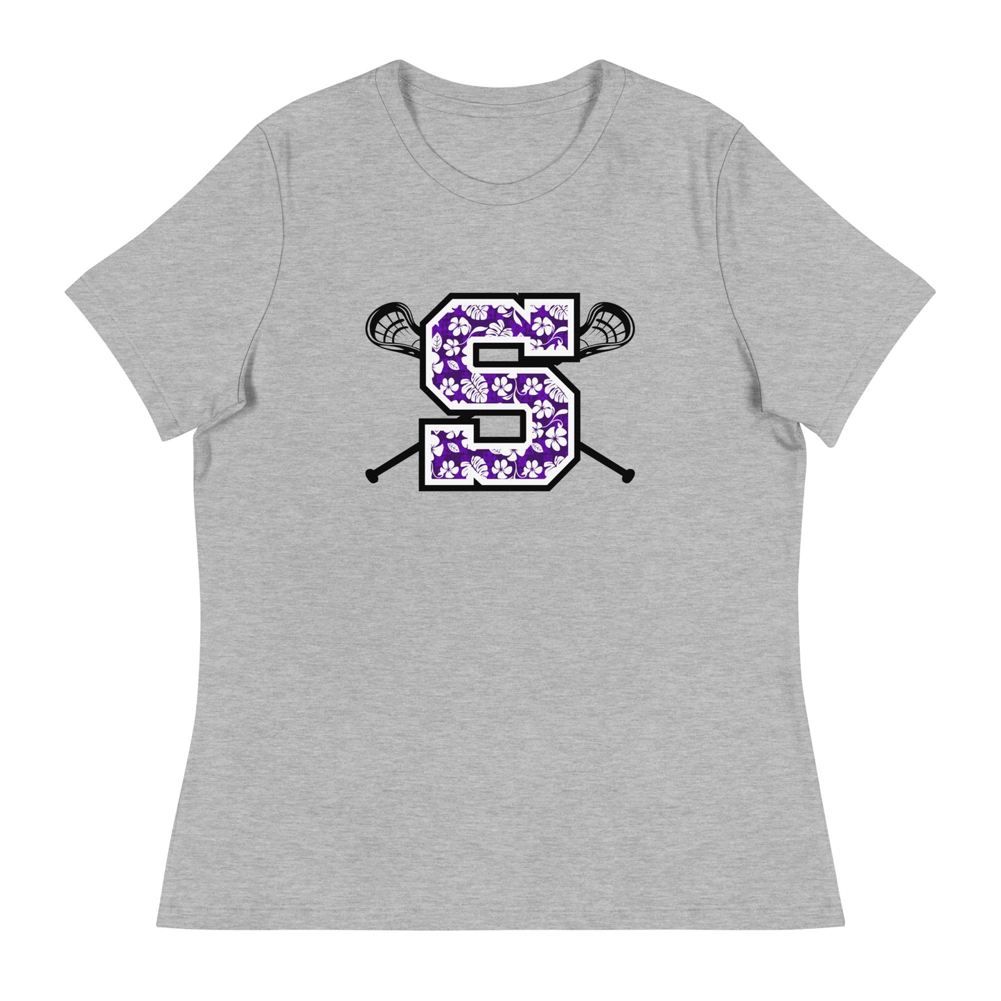 Women's Sunset Lacrosse Bella + Canvas Relaxed T-Shirt