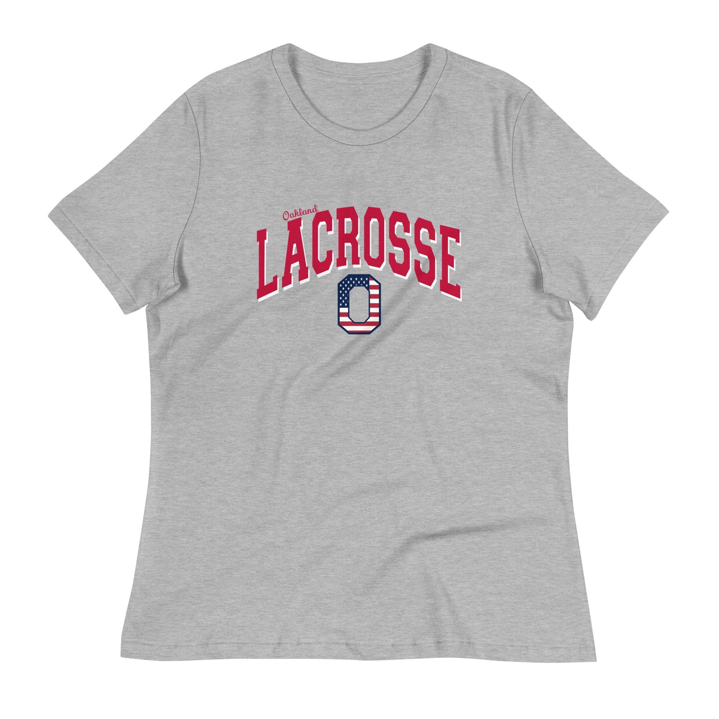 Women's Oakland Lacrosse Bella + Canvas T-Shirt