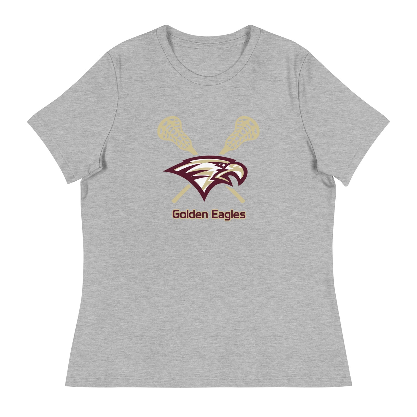 Women's Maple Mountain Youth Lacrosse Bella + Canvas Relaxed T-Shirt