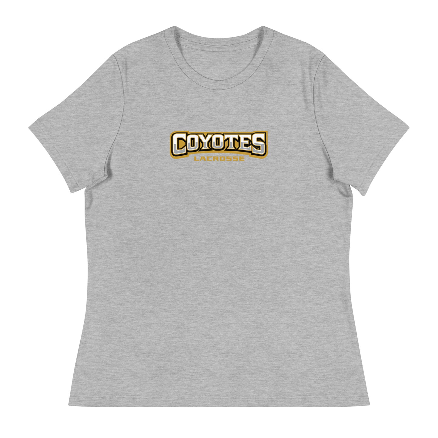 Women's Coyotes Lacrosse Bella + Canvas Relaxed T-Shirt